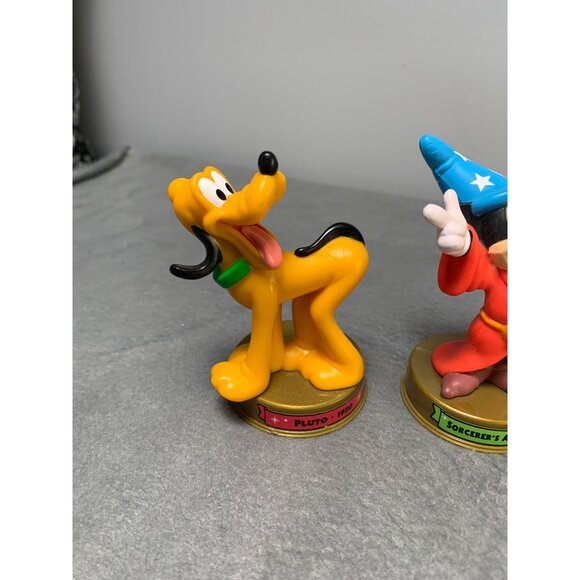 Vintage Disney Mikey Mouse Donald Duck Pluto 100 Years of Magic Figurines Set - Picture 2 of 11